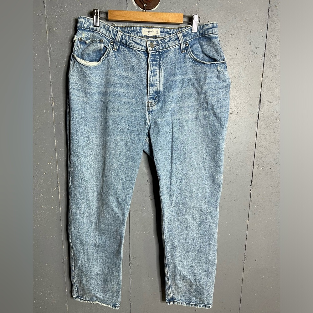 Abercrombie & Fitch Light Blue High Rise Women Jeans
